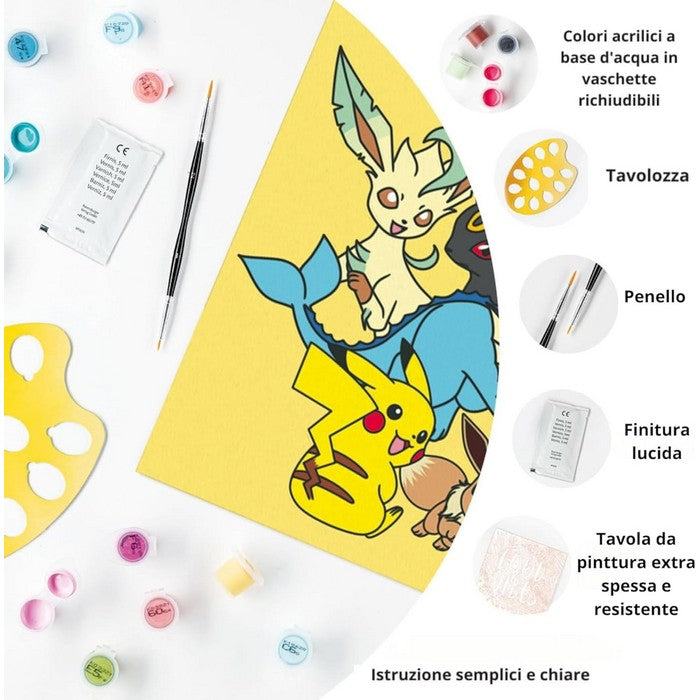 Creart kit pittura per bambini Pokémon leggendari