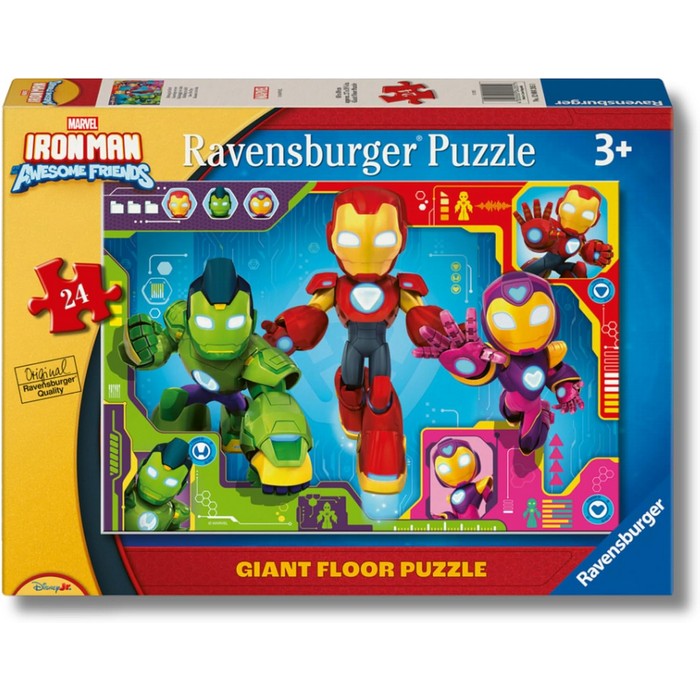 Puzzle Giant per bambini 24 pezzi Iron Man