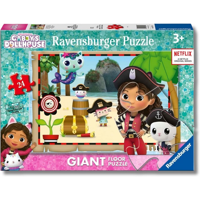 Puzzle Giant per bambini 24 pezzi Gabby's Dollhouse