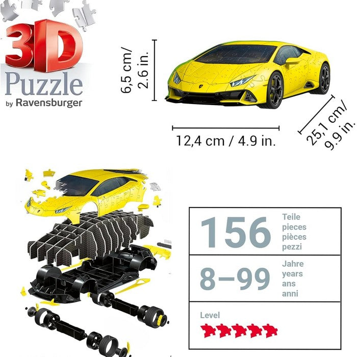 Lamborghini Huracan Evo Puzzle 3D
