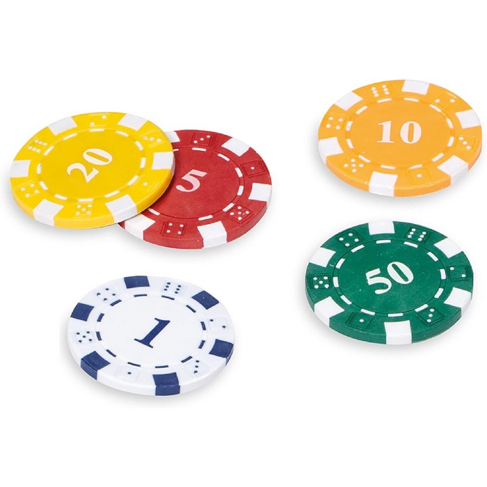 Scatola 125 Fiches con valore