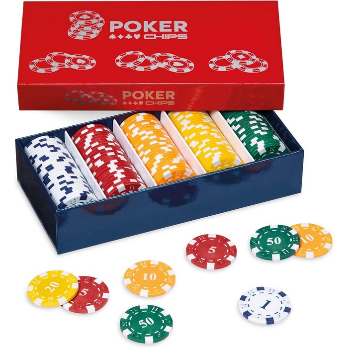 Scatola 125 Fiches con valore