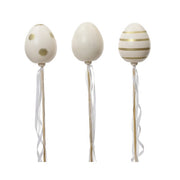 Uovo per decorazione pasquale in polistirolo 15 cm