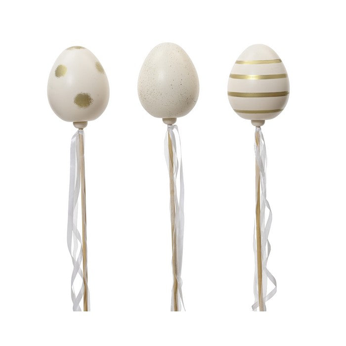 Uovo per decorazione pasquale in polistirolo 15 cm