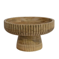 Alzata tonda in legno di mango 29 cm