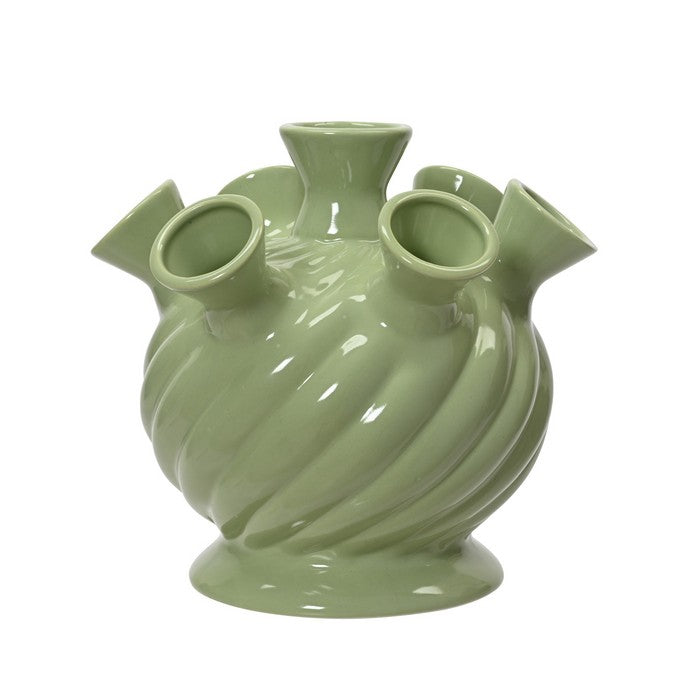 Vaso in porcellana con beccucci multipli 19 cm