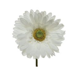 Fiore di gerbera artificiale per decorazione in poliestere 50 cm