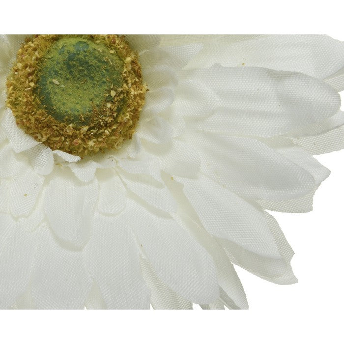 Fiore di gerbera artificiale per decorazione in poliestere 50 cm