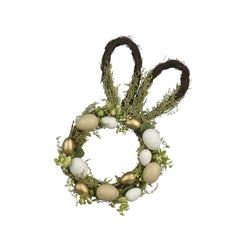 Ghirlanda per decorazione pasquale con uova 38 cm