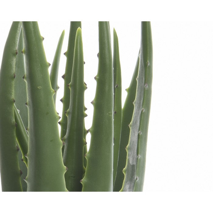 Pianta artificiale di aloe in vaso