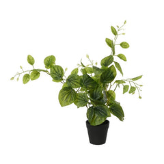 Pianta artificiale di menta in vaso 55 cm