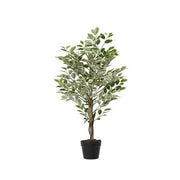 Pianta di ficus artificiale in vaso 120 cm