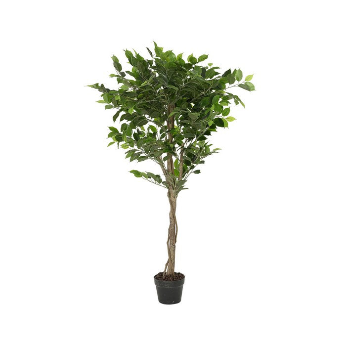 Pianta di ficus artificiale in vaso 120 cm
