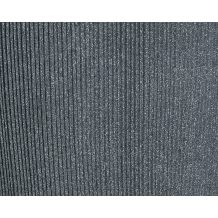 Fioriera tonda effetto cemento in plastica Lennox