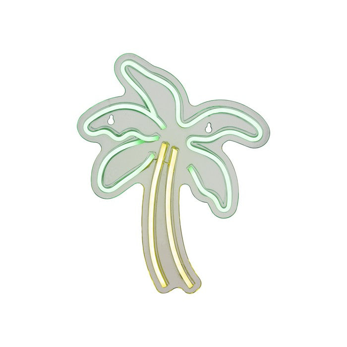 Insegna luminosa neon LED alimentazione USB - Palma