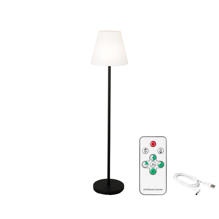 Lampada da terra a LED per esterni 150 cm a batteria