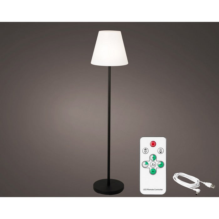 Lampada da terra a LED per esterni 150 cm a batteria
