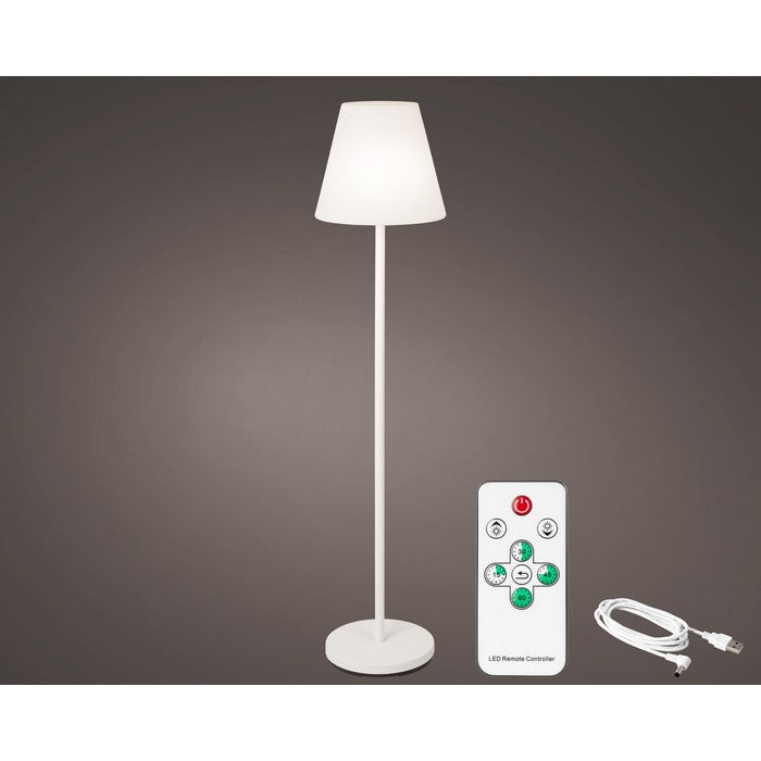 Lampada da terra a LED per esterni 150 cm a batteria