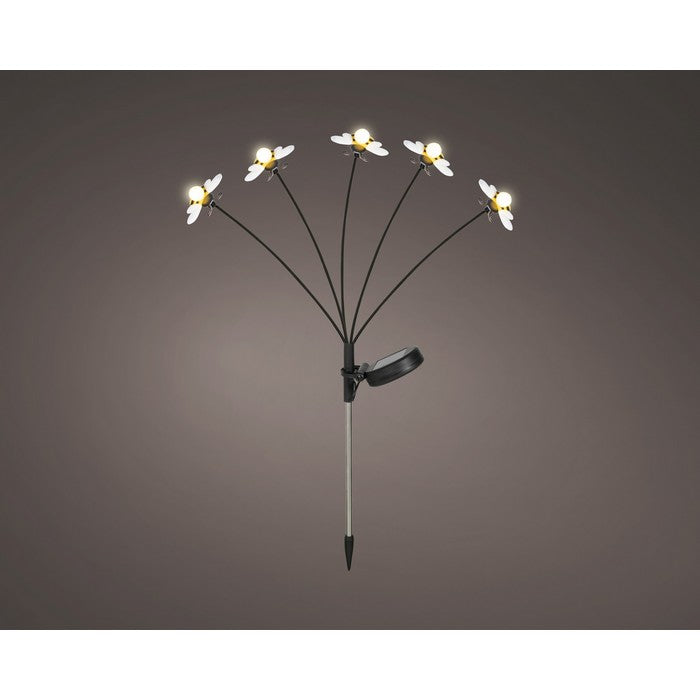 Pick da giardino con api LED a luce solare 60 cm