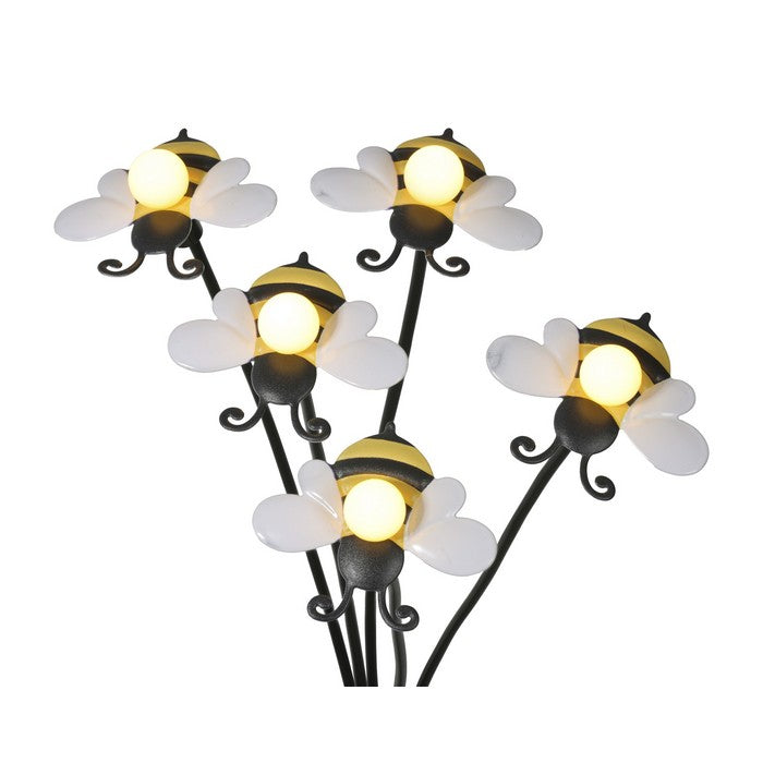 Pick da giardino con api LED a luce solare 60 cm