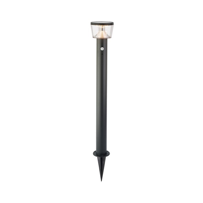 Pick da giardino in acciaio inox con LED a luce solare 94 cm