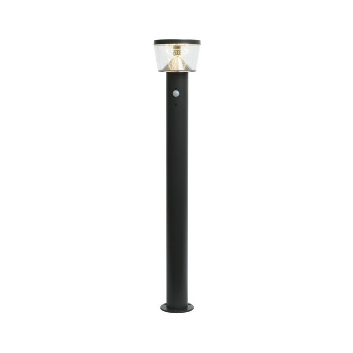 Pick da giardino in acciaio inox con LED a luce solare 94 cm