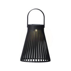 Lanterna tonda in plastica con LED a luce solare