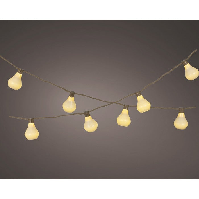 Catena luminosa LED  per esterno 450 cm bianco caldo