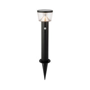 Pick da giardino in acciaio inox con LED a luce solare 54 cm