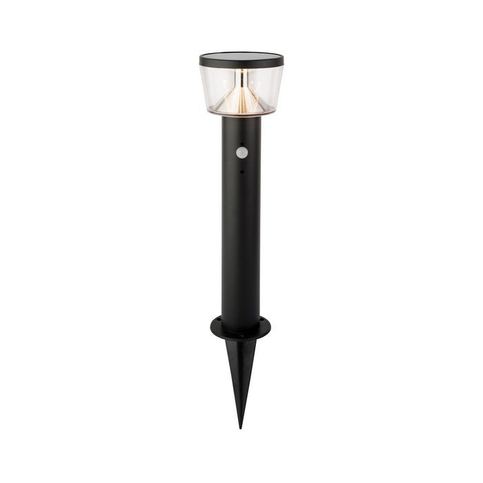 Pick da giardino in acciaio inox con LED a luce solare 54 cm