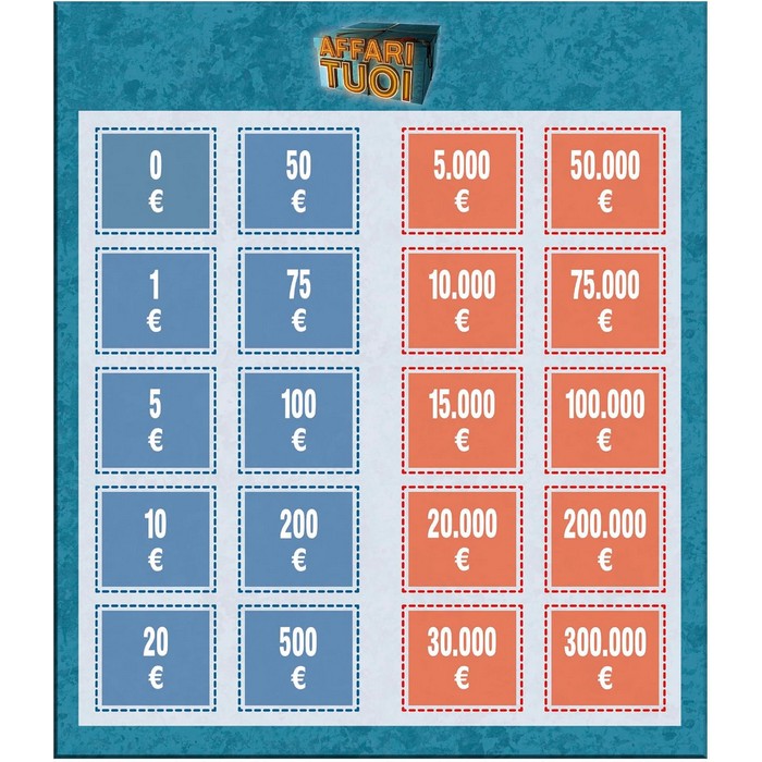 Affari Tuoi gioco da tavolo