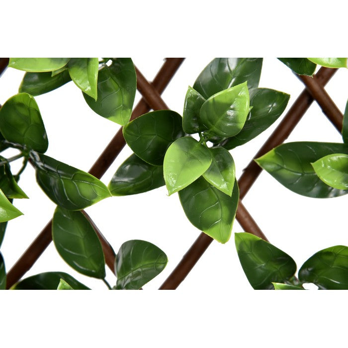 Siepe artificiale con foglie verdi 30x180 cm - Gardenia