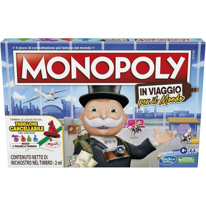 Monopoly In Viaggio per il Mondo gioco da tavolo