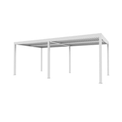 Pergola da giardino bioclimatica in alluminio 3x6 mt - Atena