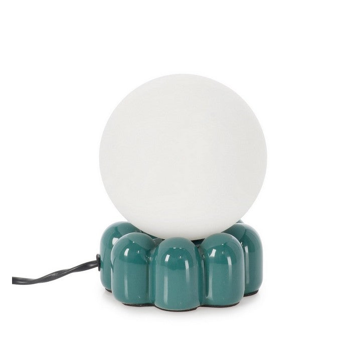 Lampada sferica da tavolo con base in ceramica 16 cm - Glym