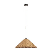 Lampadario tondo in rattan 50 cm - Gabon