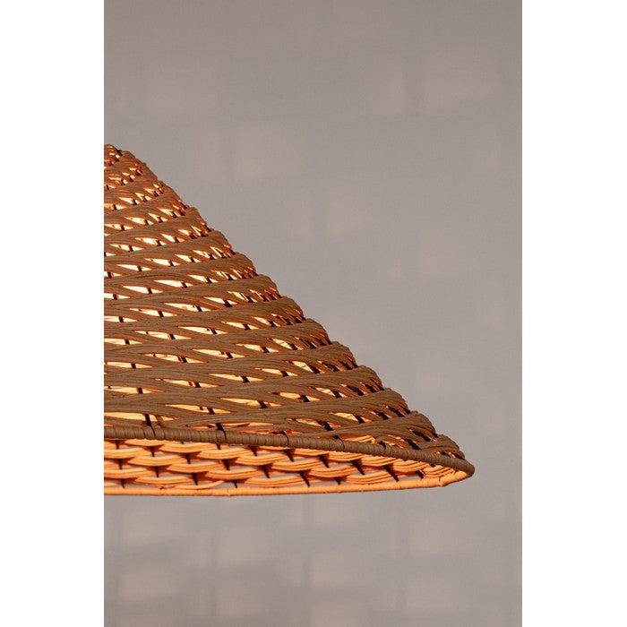 Lampadario tondo in rattan 50 cm - Gabon