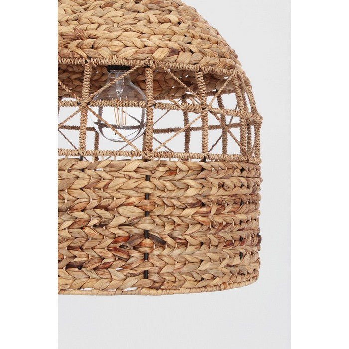 Lampadario tondo in rattan 45 cm - Malawi