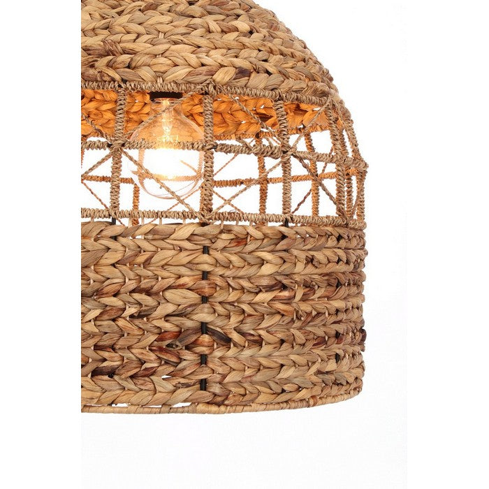 Lampadario tondo in rattan 45 cm - Malawi