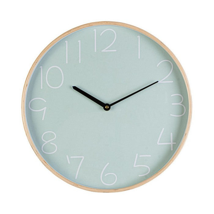 Orologio da parete moderno con bordo in legno 41 cm - Lorens