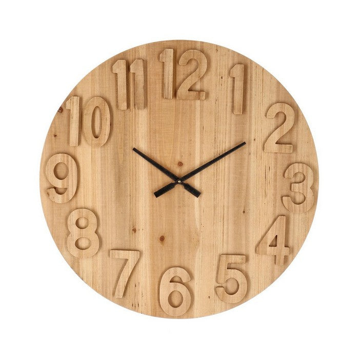 Orologio da parete contemporaneo in legno 70 cm - Mariel