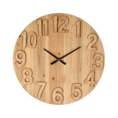 Orologio da parete contemporaneo in legno 70 cm - Mariel