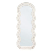 Specchio da parete con cornice bouclè 70x170 cm - Kyrel