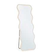 Specchio da pavimento con supporto e cornice irregolare 60x160 cm - Thalen