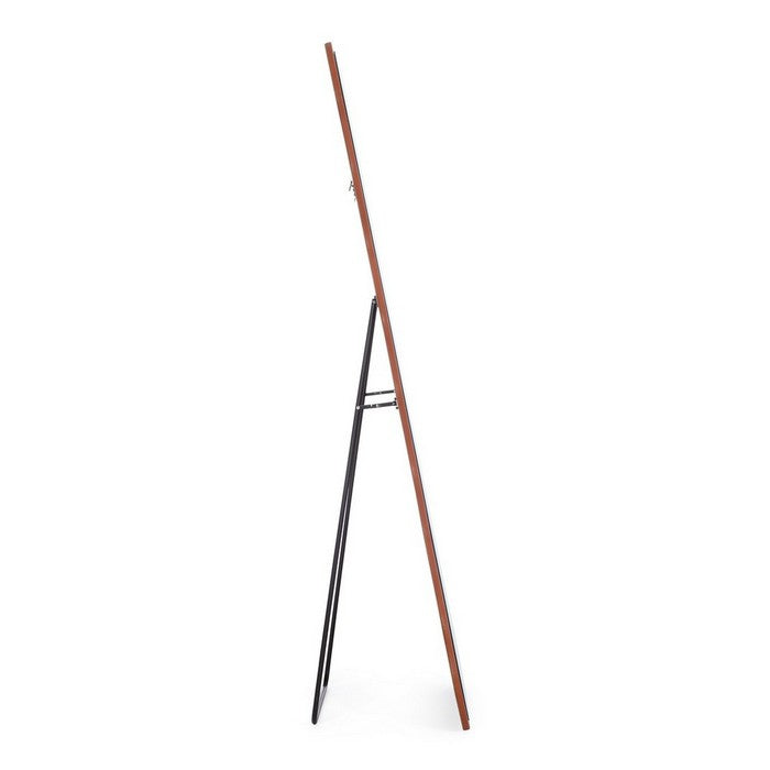 Specchio da pavimento con supporto e cornice irregolare 60x160 cm - Thalen