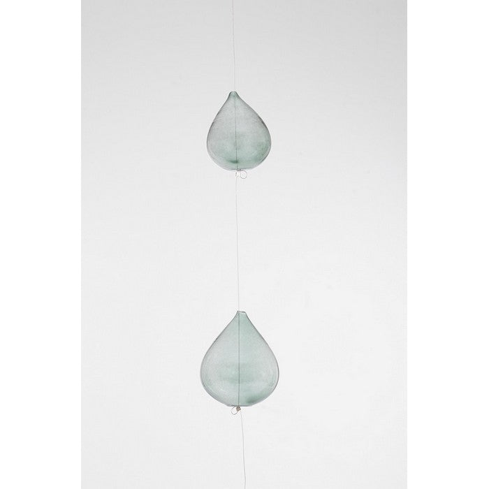 Ghirlanda con 6 gocce in vetro 100 cm - Brawdy