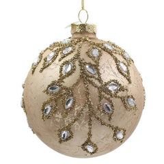 Palla di Natale con glitter e gemme - Gemstone