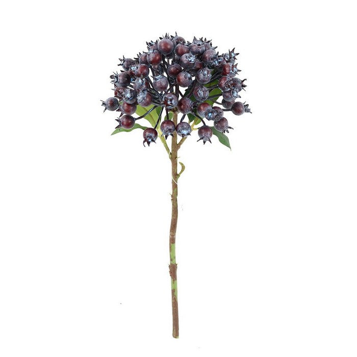 Pick con bacche artificiali per decorazione 30 cm - Selyn