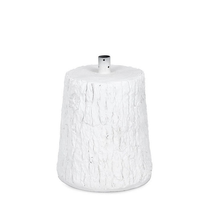 Base tronco bianco per albero di Natale 35 cm
