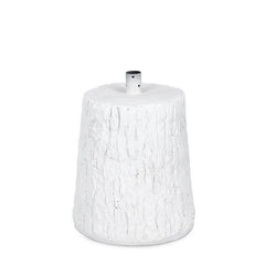 Base tronco bianco per albero di Natale 35 cm
